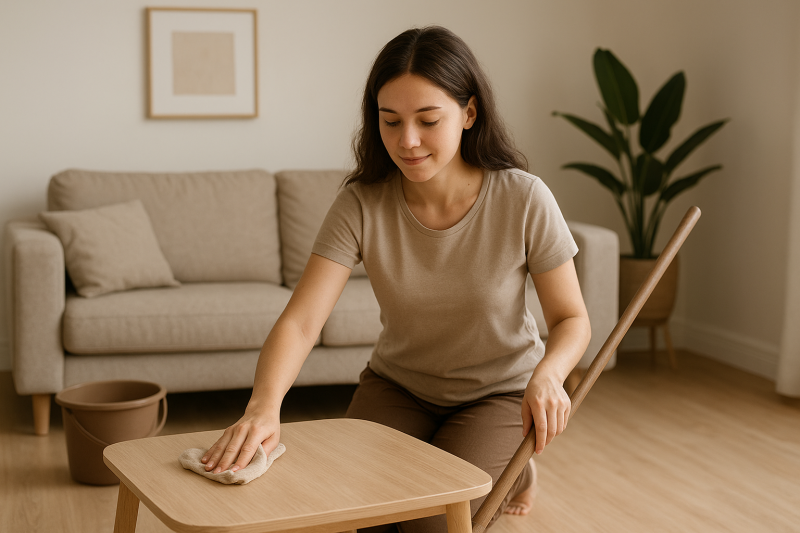 Ménage à domicile récurrent sur Toulouse 